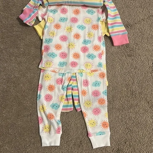 Girls 5-Pieces Toddler Pajamas Sets size 18 - Picture 5 of 5